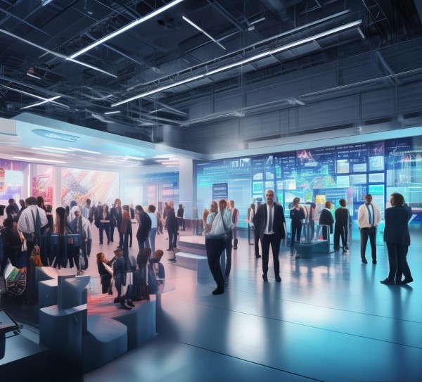 在助力企业高质量发展方面,提供企业培训服务与会展解决方案。